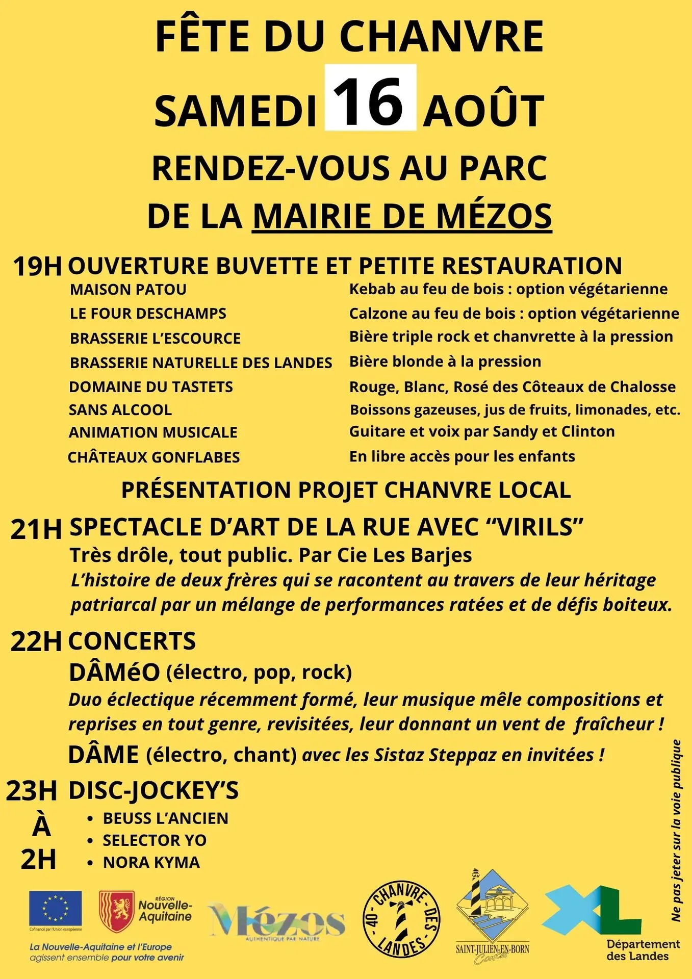 Fête du Chanvre / Instagram (29.7 x 21 cm) (21 x 29.7 cm) - 1