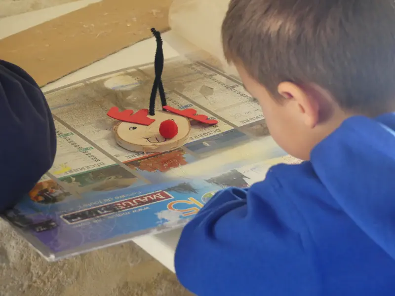 Atelier créatif de Noël à Terres d'Oiseaux 800x600