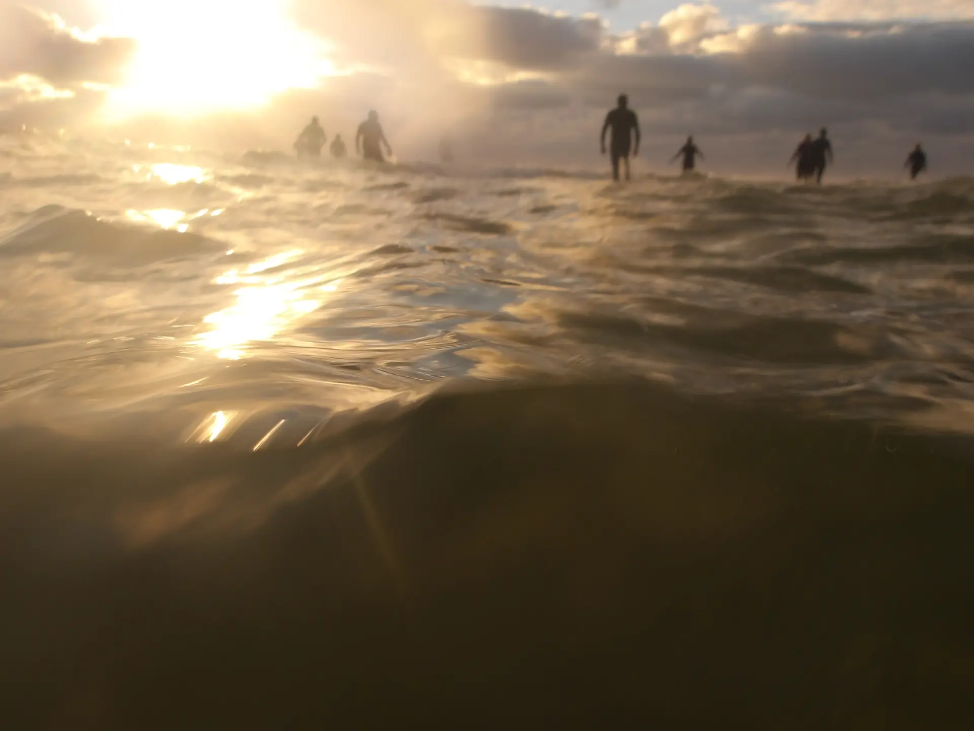 Marche Aquatique et bain de gong