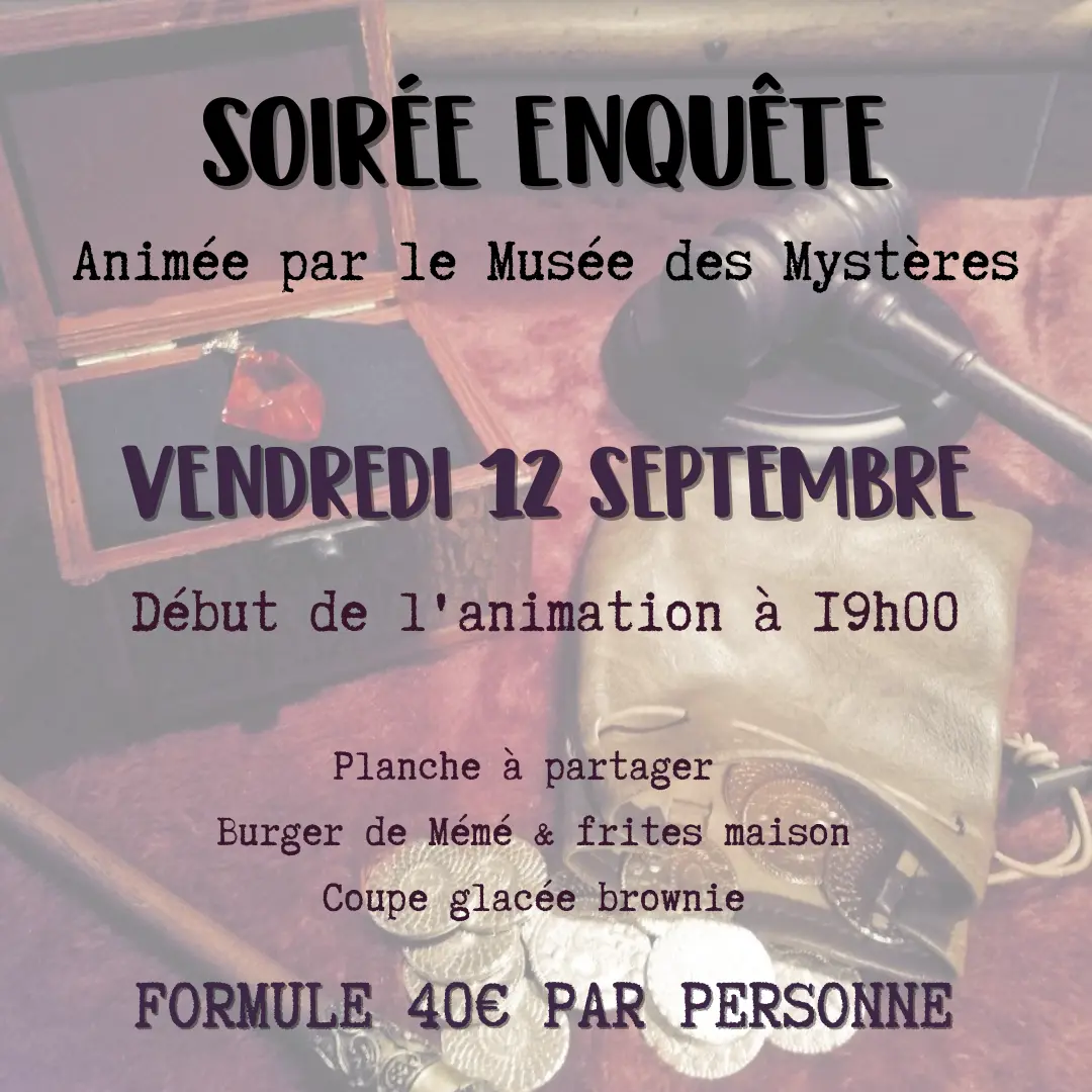 Soirée enquête - 1