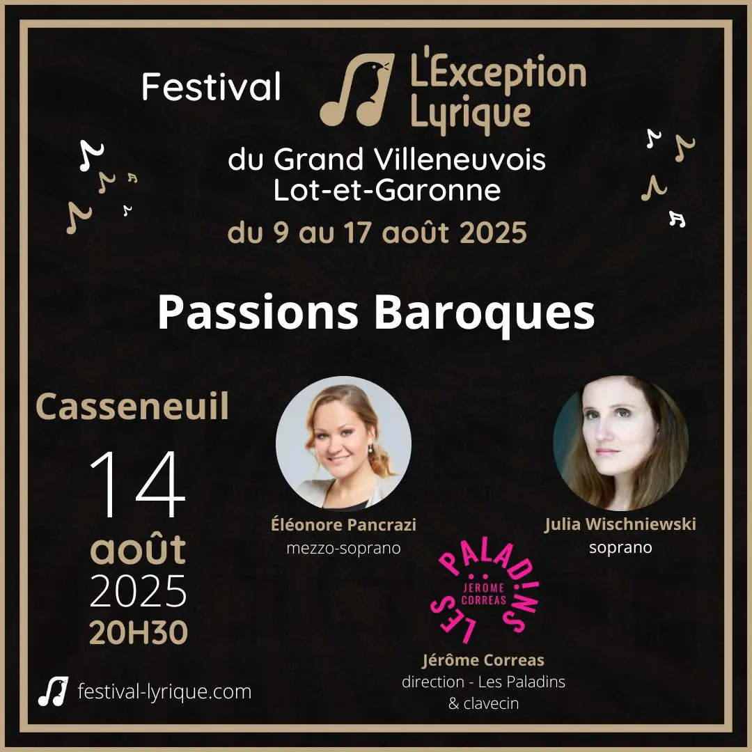Facebook animations 2025 - Passions Baroques
