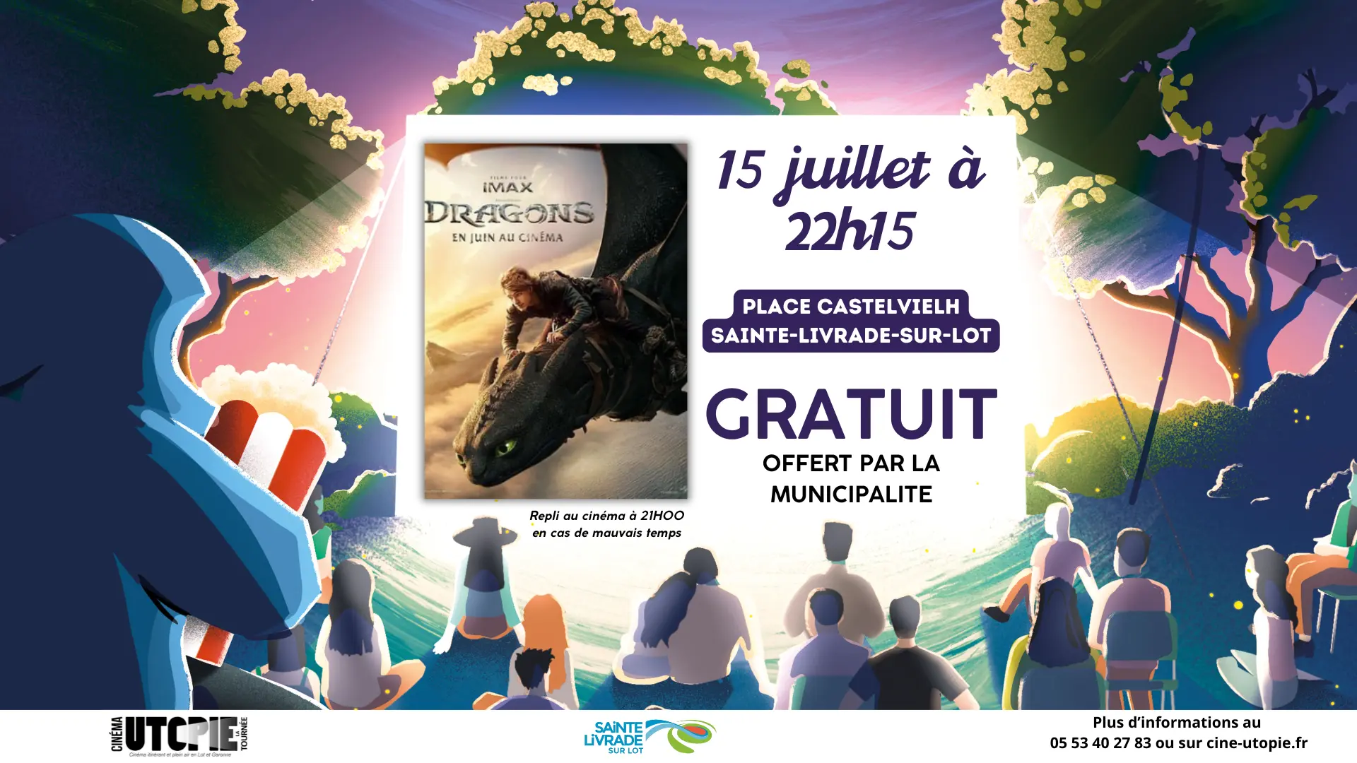 Cartons coeur de ville 2025 - coeur de ville dragon