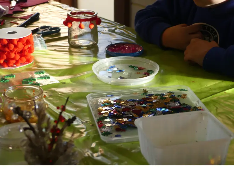 Atelier créatif de Noël à Terres d'Oiseaux  800x600