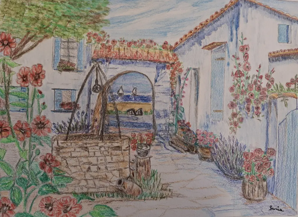 Aquarelle, crayon aquarellable