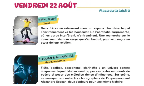 22 AOUT 40 en paires