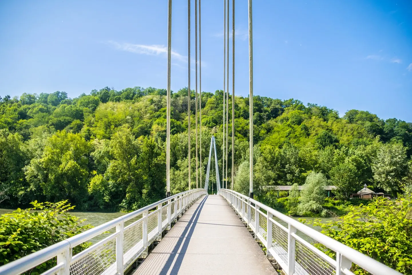 Les lacs de Laroin - Passerelle