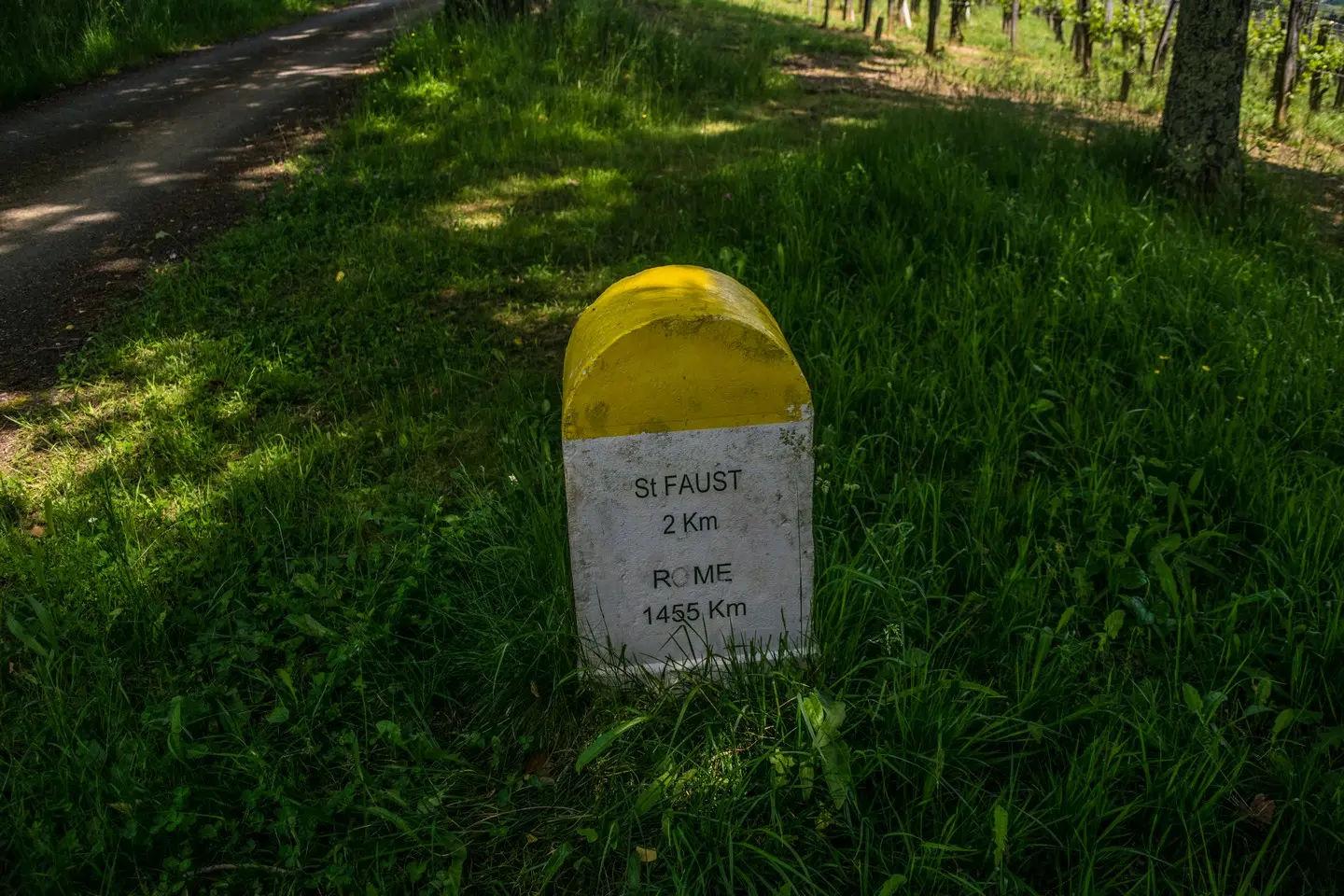 saint Faust - vallée de la Juscle - Borne