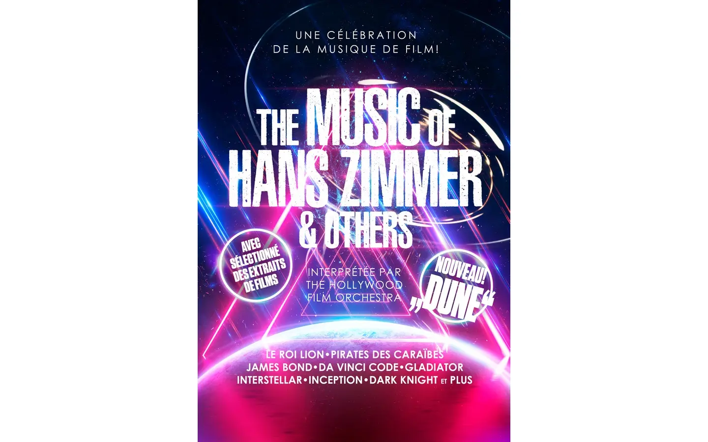 Affiche The Music of Hans Zimmer & Others