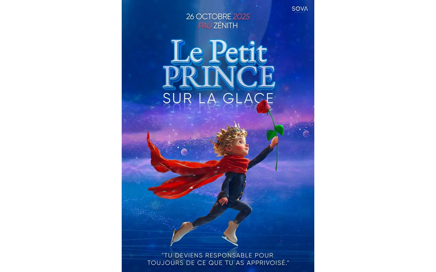 Le petit prince sur glace