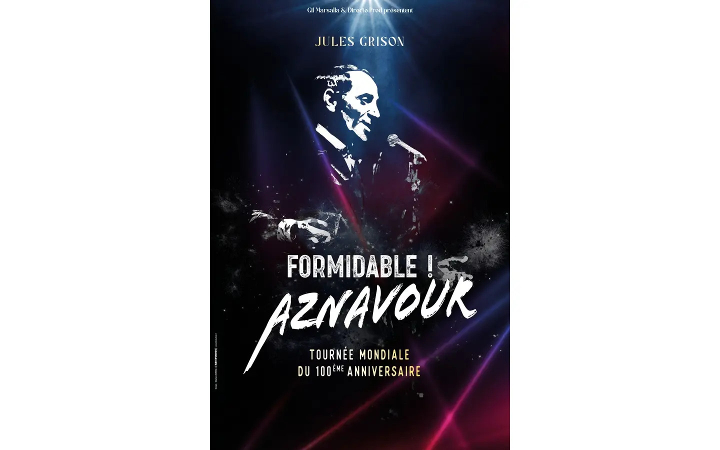 Affiche Formidable: Aznavour