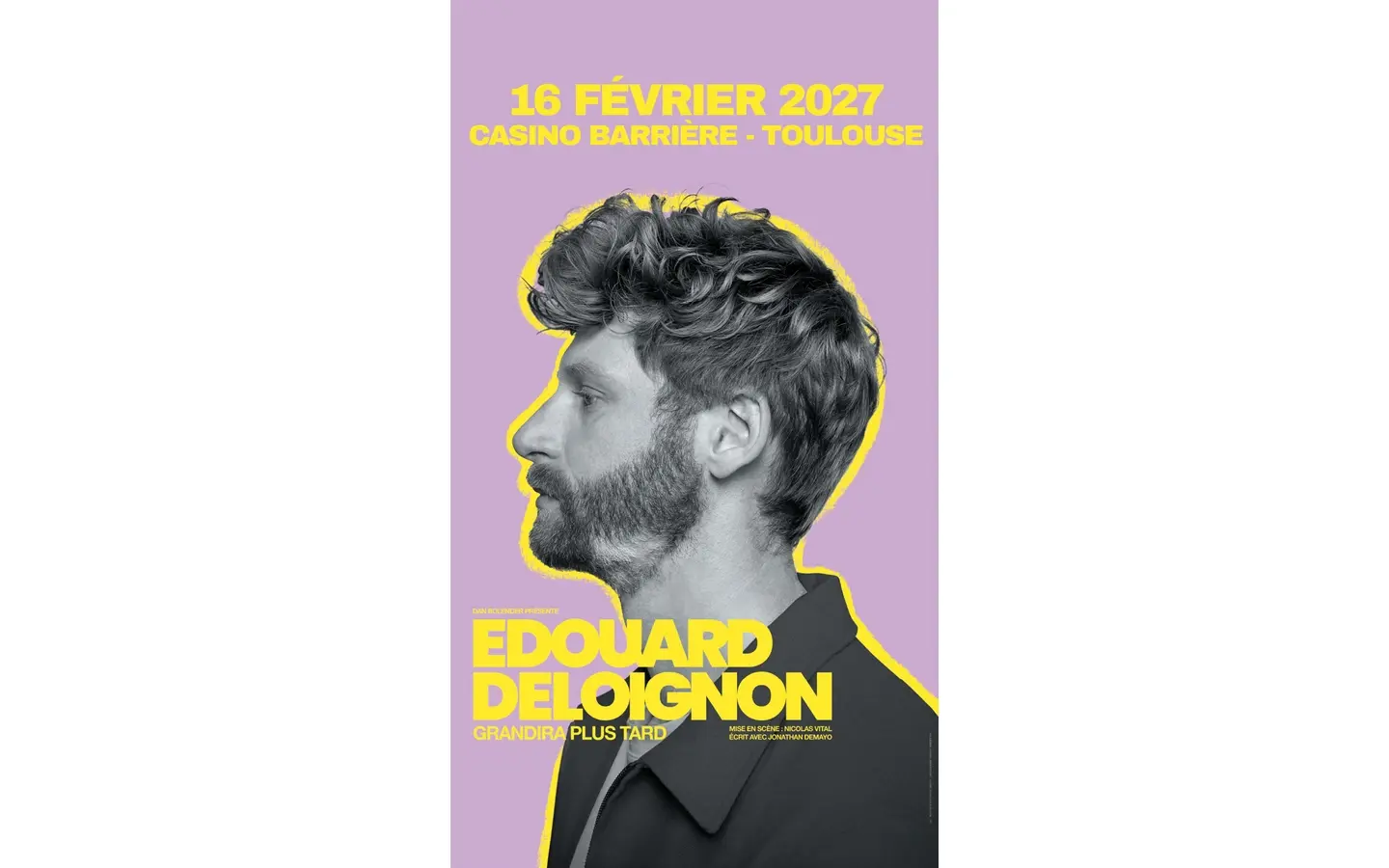 Affiche EDOUARD DELOIGNON