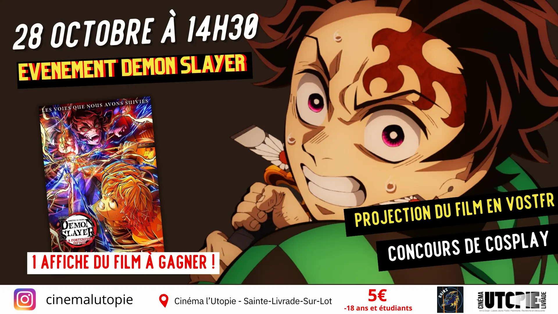 Cartons Septembre - octobre 2025 - carton demon slayer
