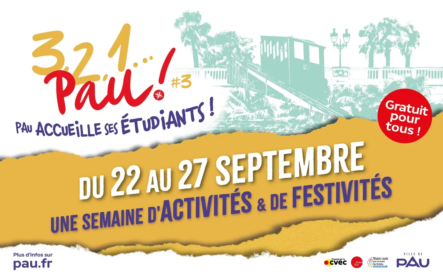 3 2 1 Pau accueille ses étudiants