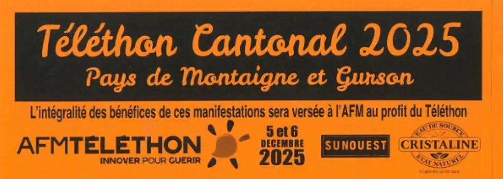 téléthon cantonal 2025