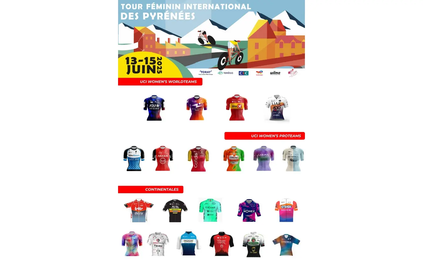 tour international des pyrénées cycliste team