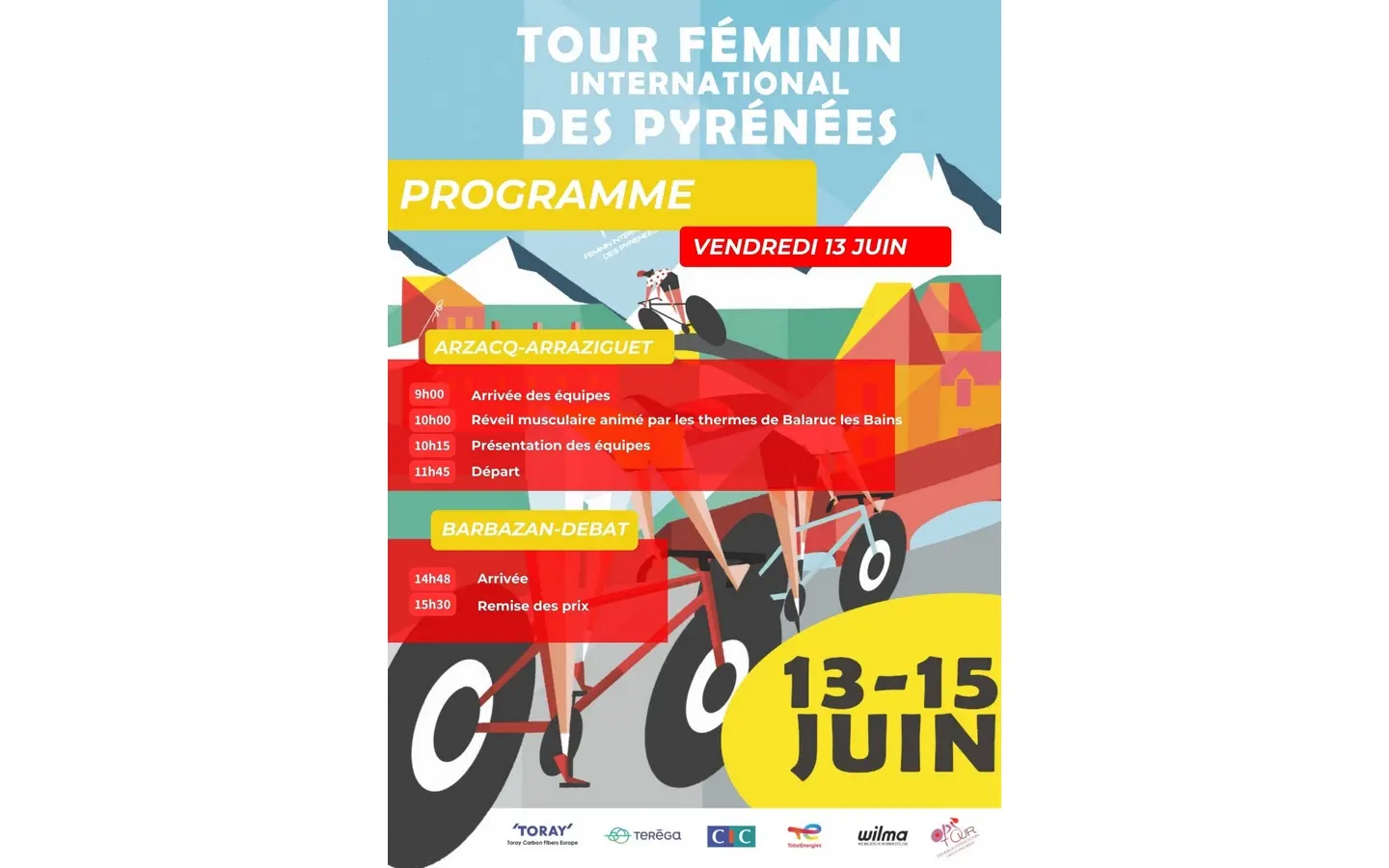 tour international des pyrénées cycliste