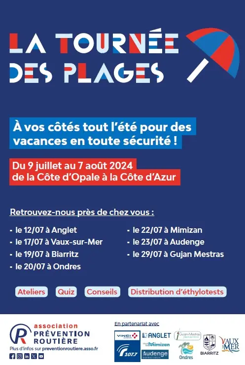 tournée des plages