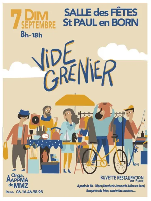 vide grenier 2025 aappma