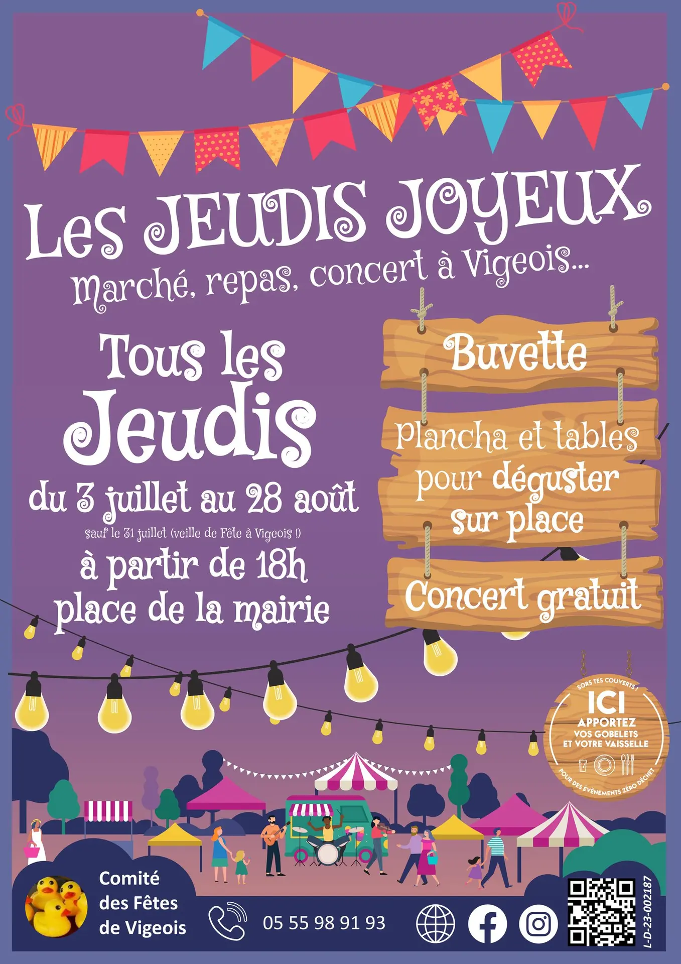 vigeois jeudis joyeux 2025