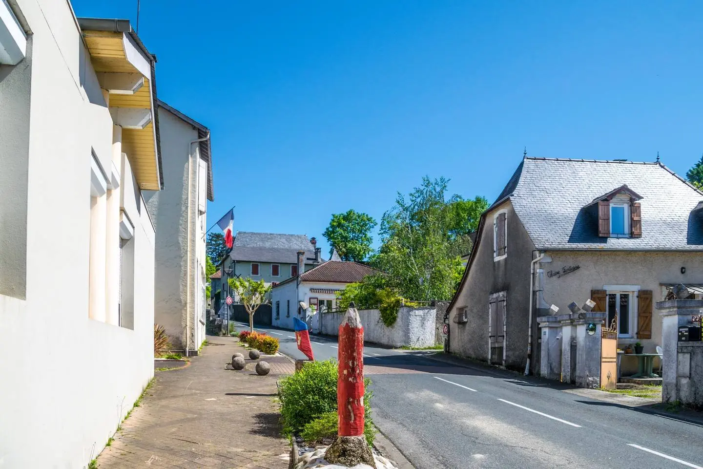 Poey de Lescar - malapet - départ village 4