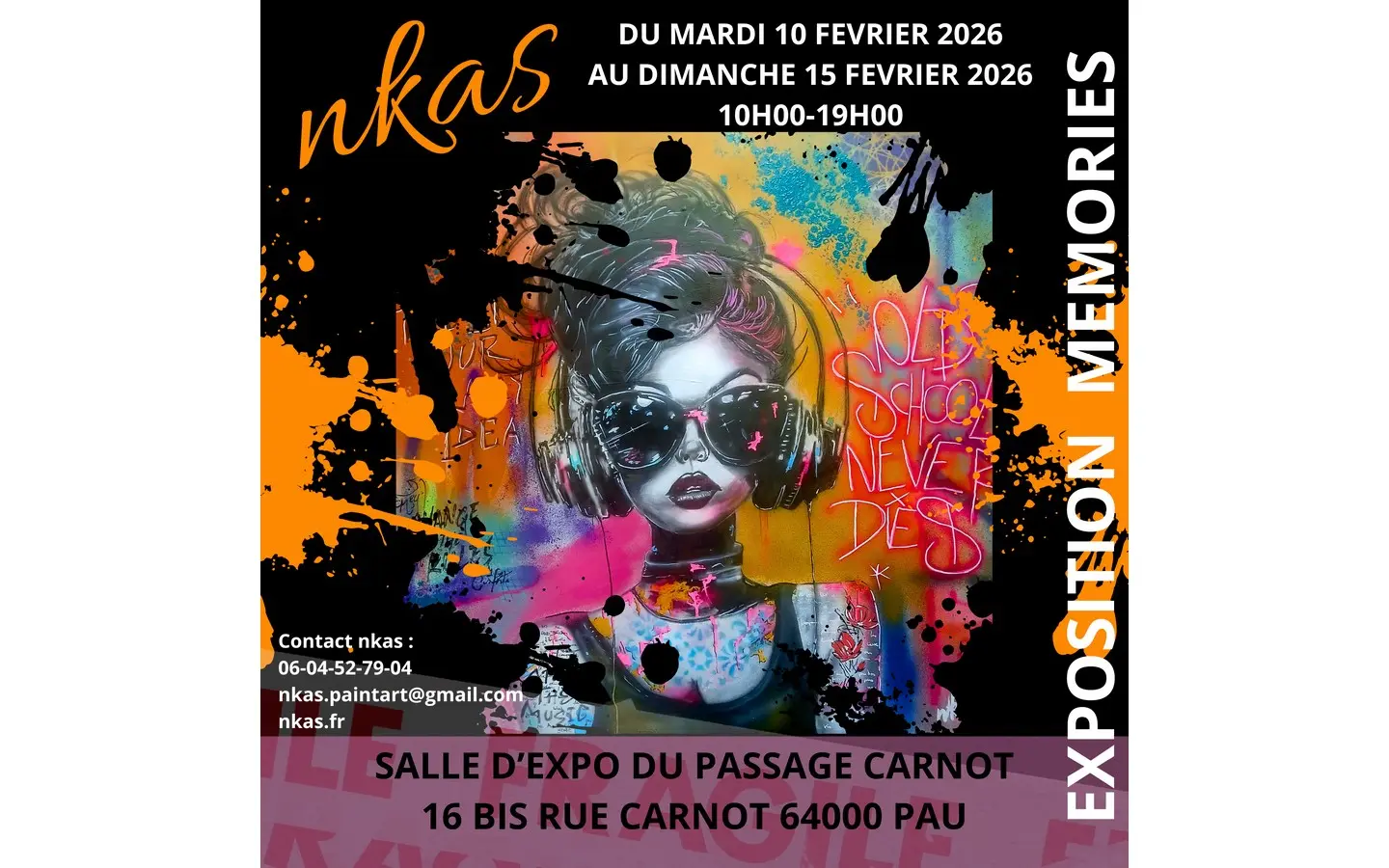 AFFICHE-CARRE-EXPO-MEMORIES-PAU