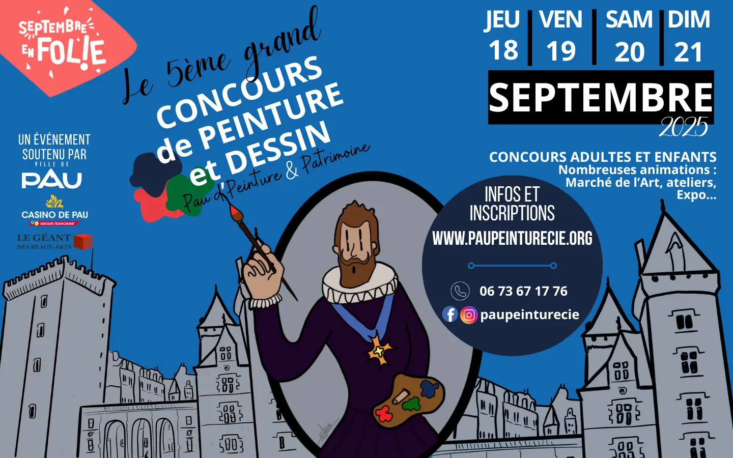 5ème concours peinture dessin