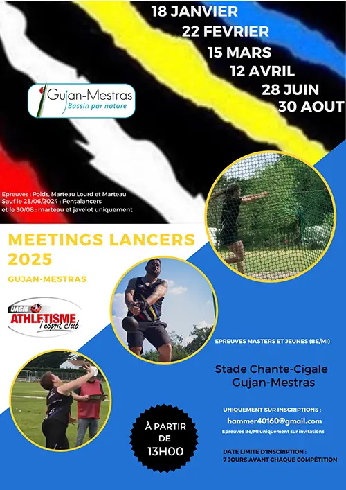 Affiche Meetings Lancers 2025