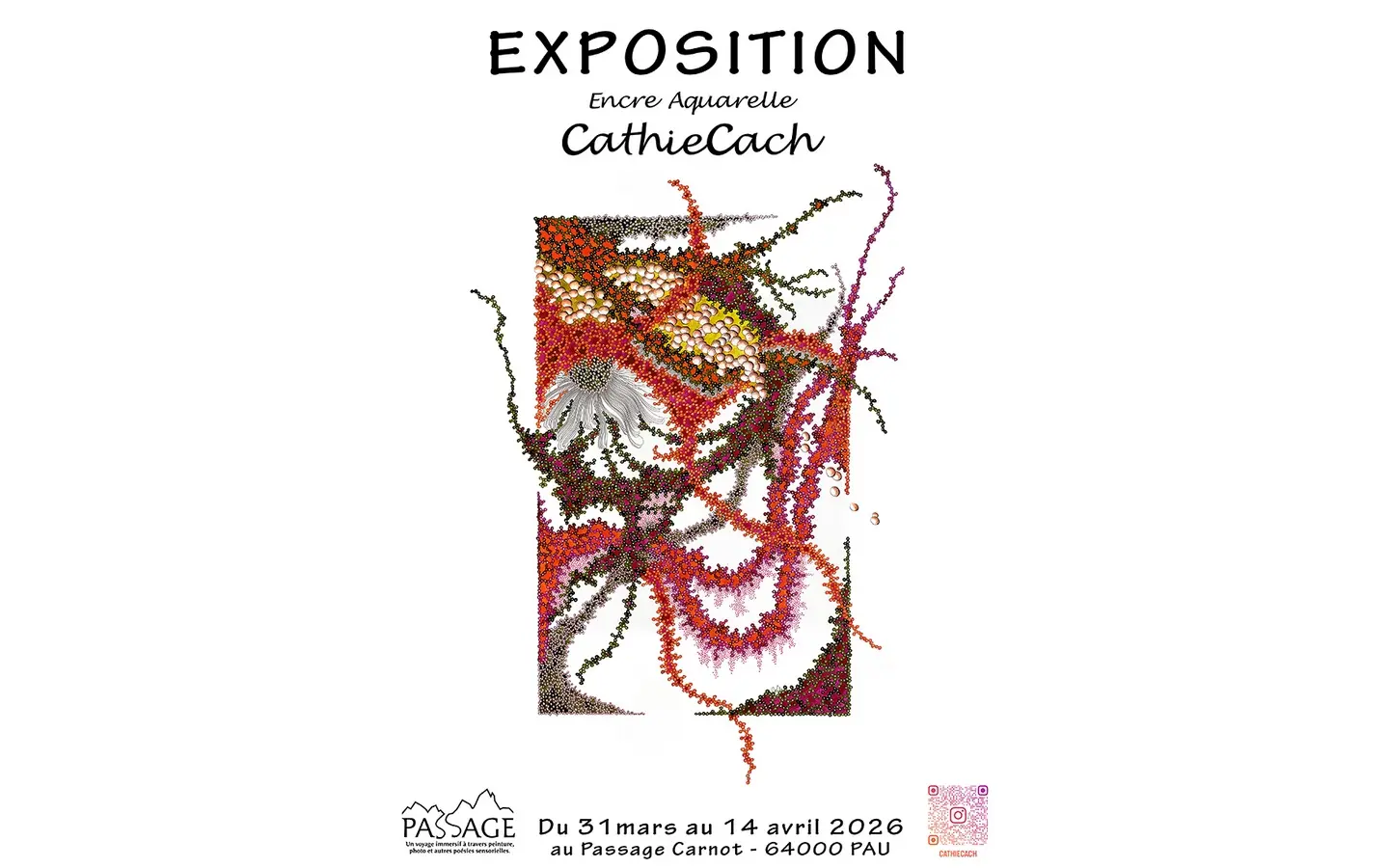 Affiche CathieCach-Web-Pau-26-04