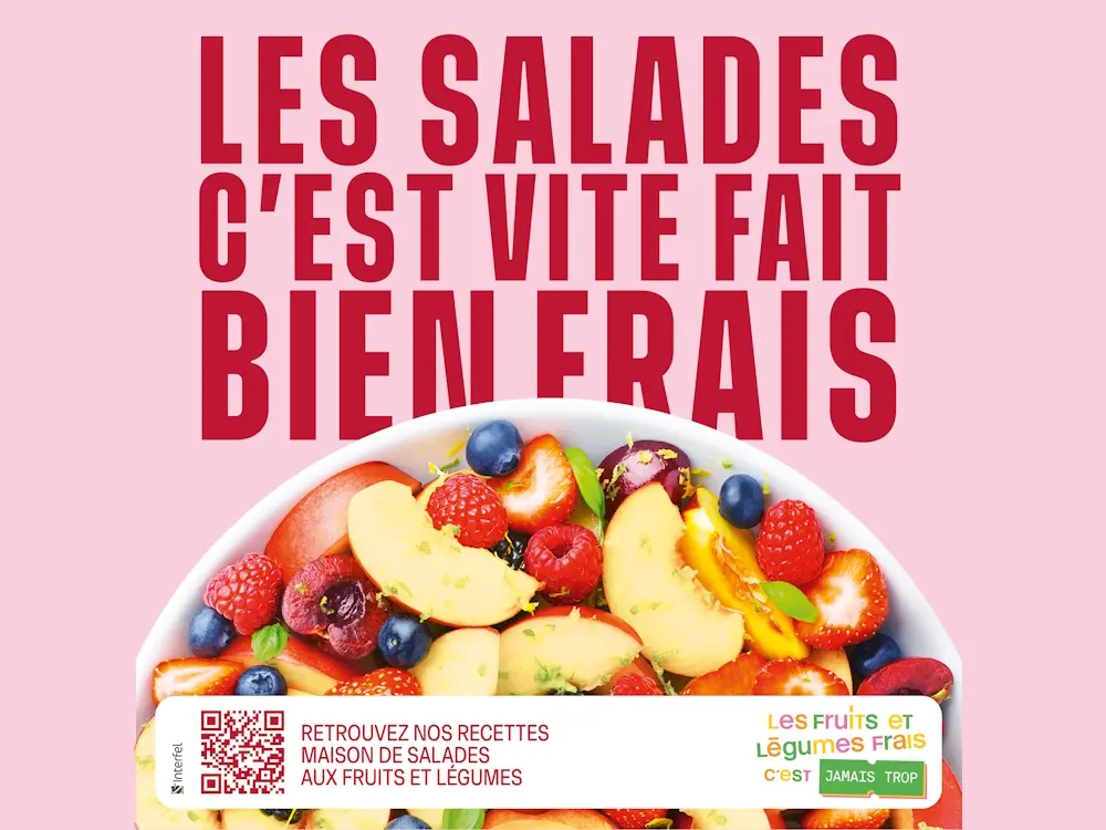 Affiche JT Frais Rose (1)