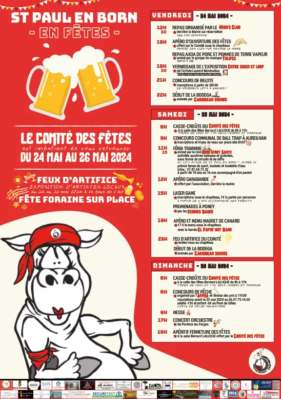 Affiche_fêtes_Saint_Paul_en_Born