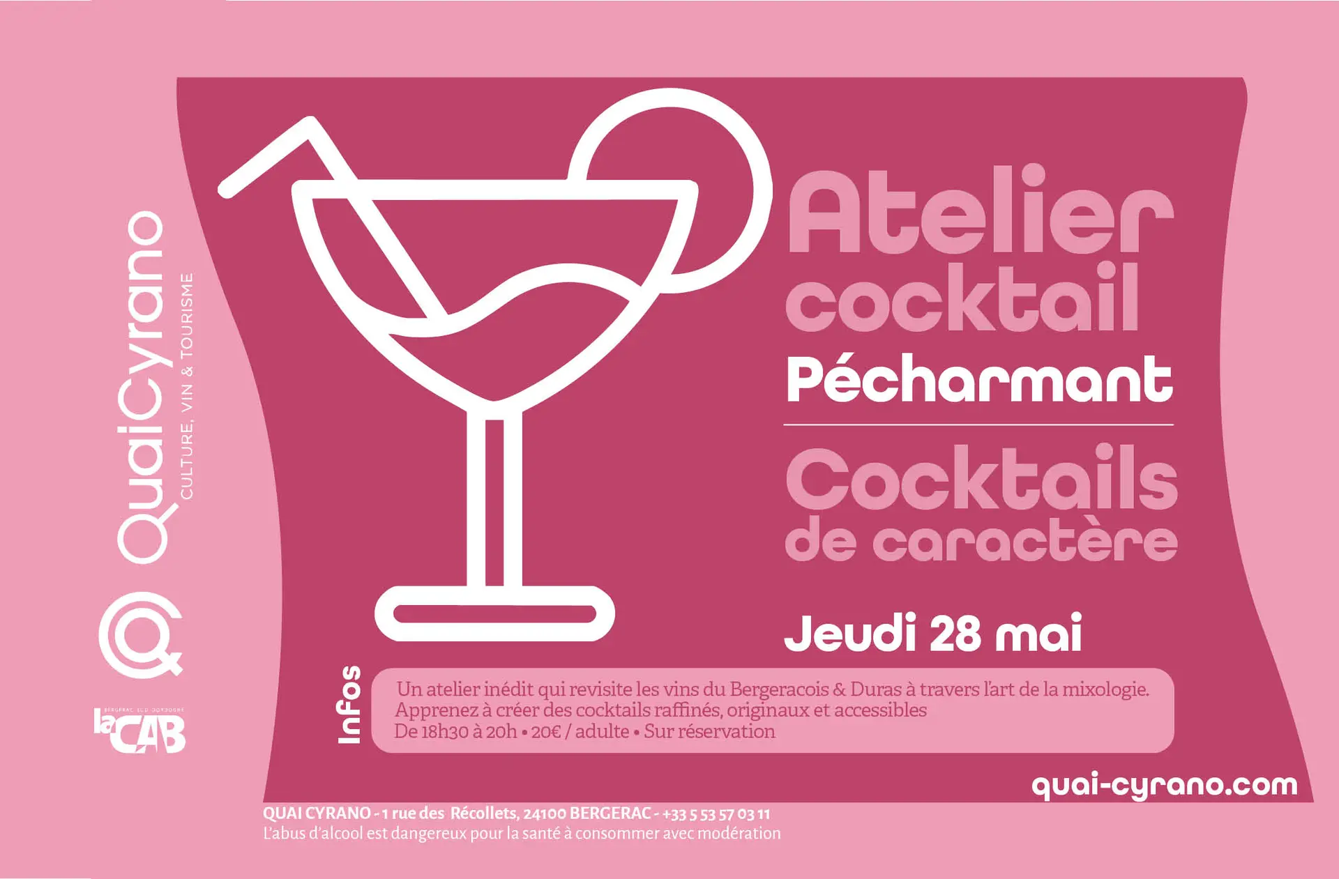 Atelier cocktail 28.05