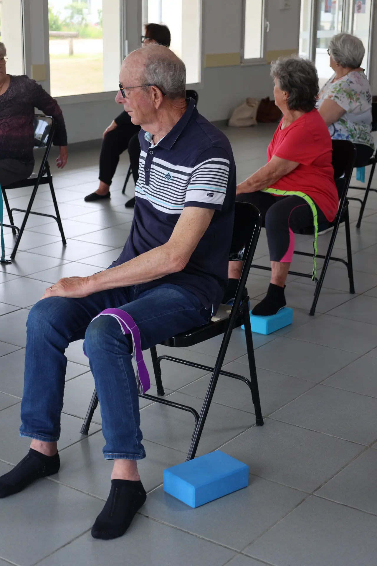 Gym sur chaise