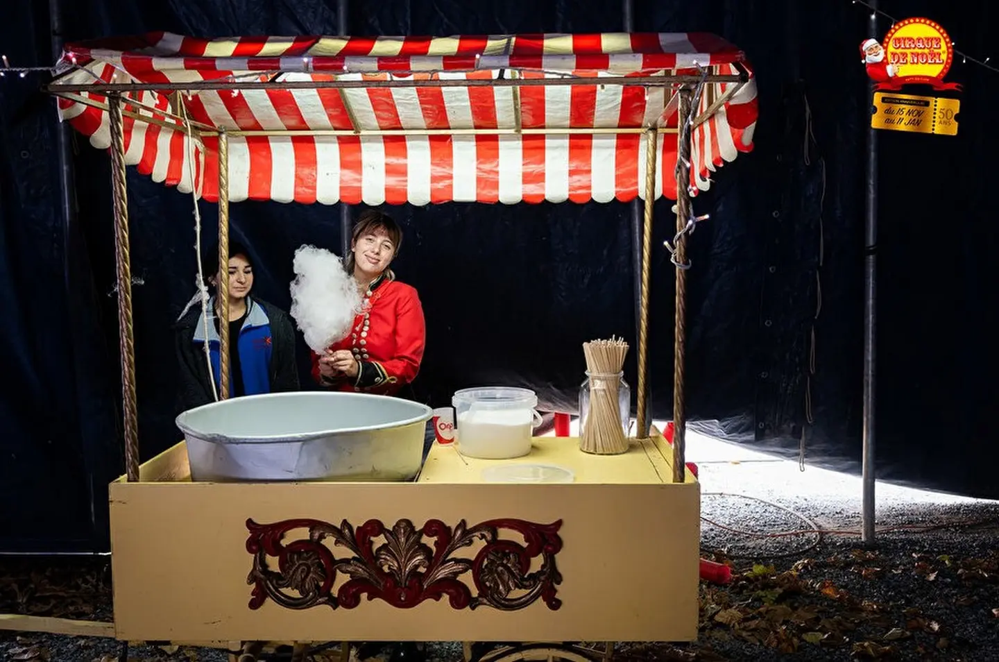 Cirque de Noël 2025 - Pau - Barbes à Papa