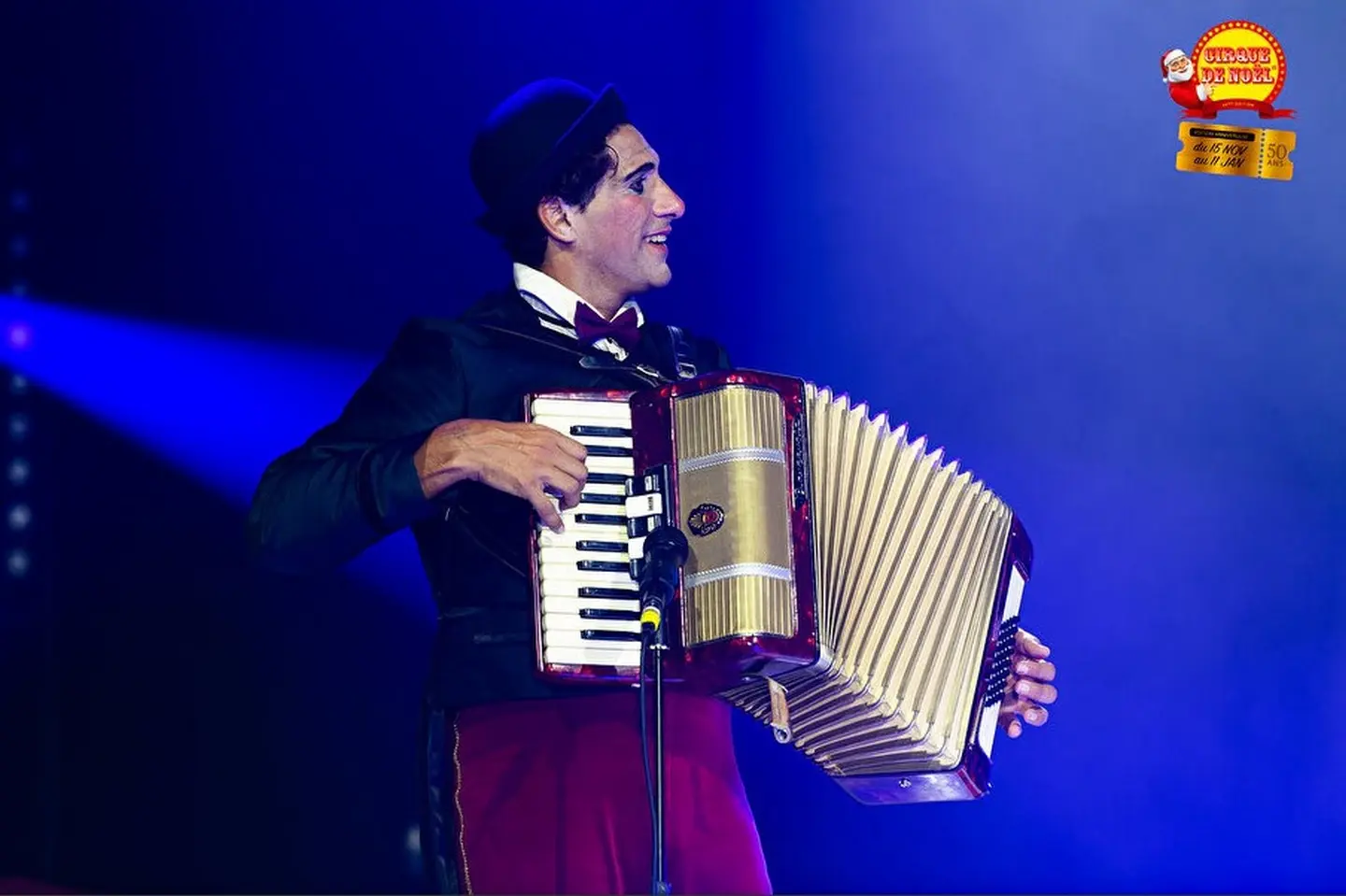 Cirque de Noël 2025 - Pau - accordéon