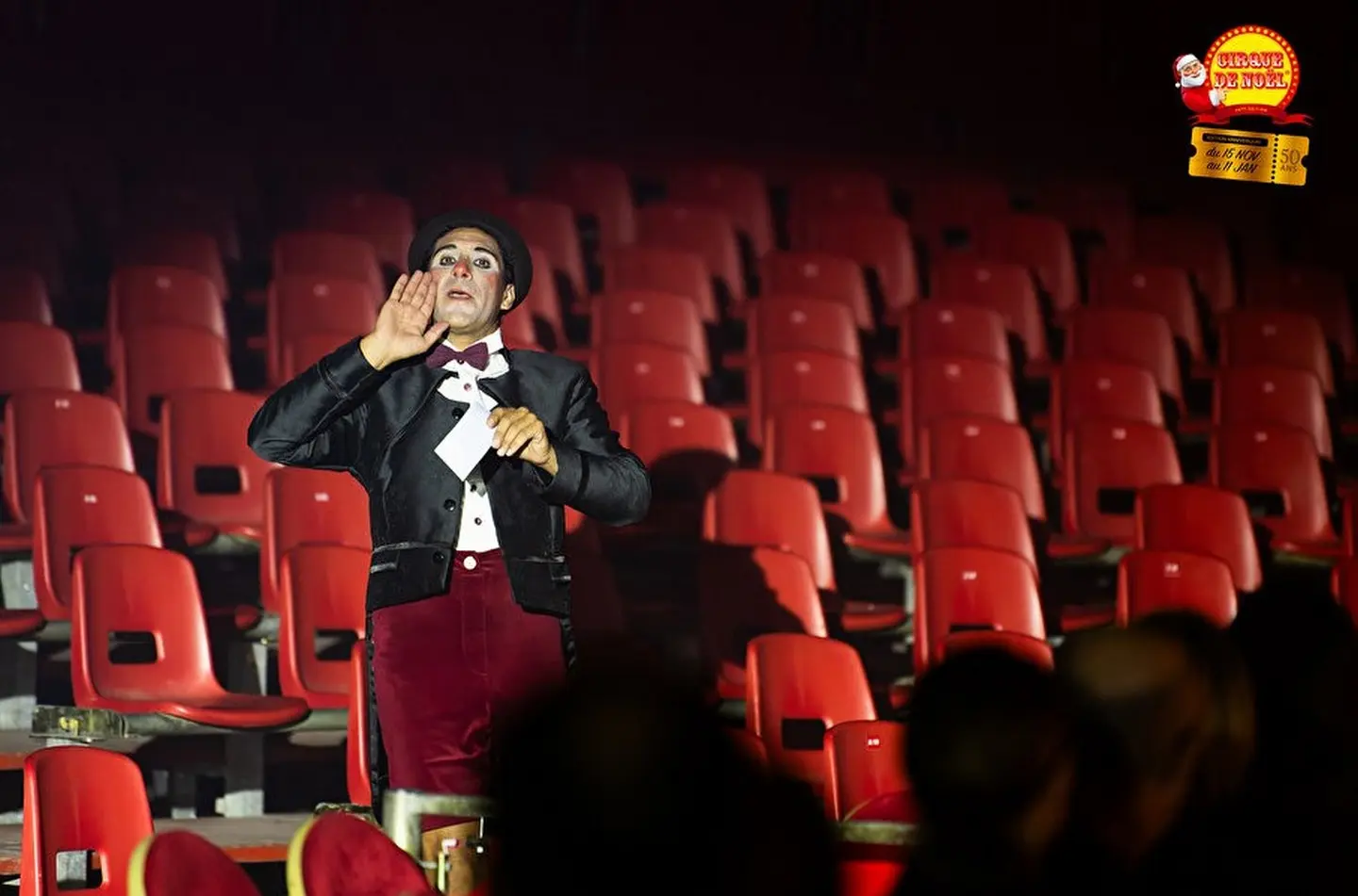 Cirque de Noël 2025 - Pau - gradins