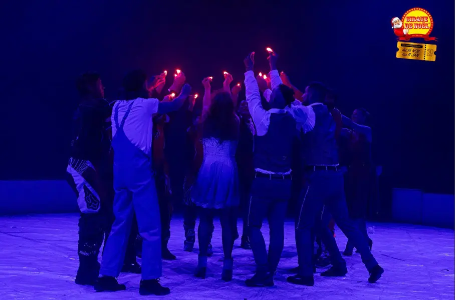 Cirque de Noël 2025 - Pau - spectacle et bougies
