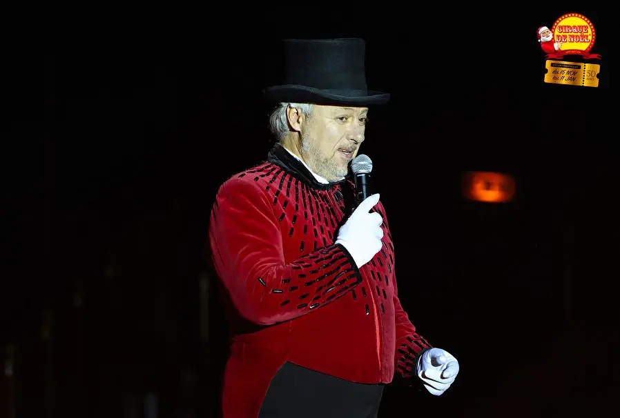 Cirque de Noël 2025 - Pau - Monsieur Loyal