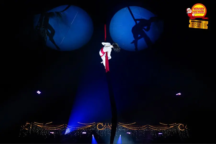 Cirque de Noël 2025 - Pau - spectacle aérien