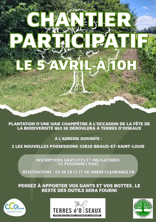 CHANTIER PARTICIPATIF SEMAINE DE LA BIODIVERSITÉ - 800X600