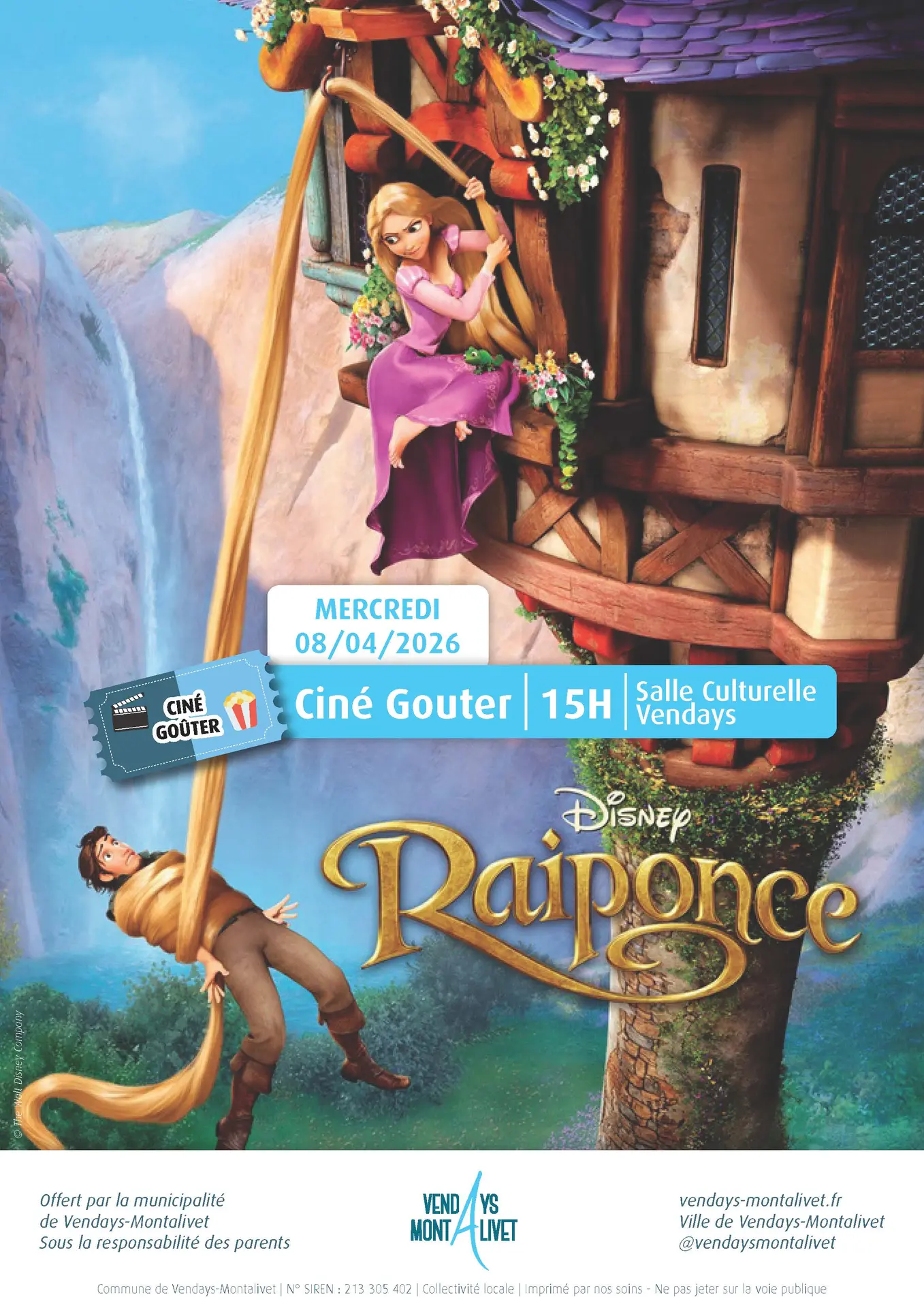 Ciné gouter Raiponce