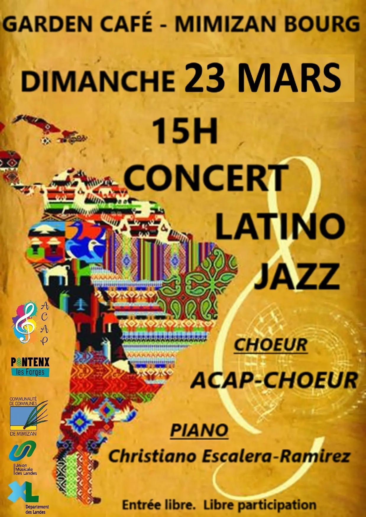 concert AcapChoeur au Garden Center - dimanche 23 mars