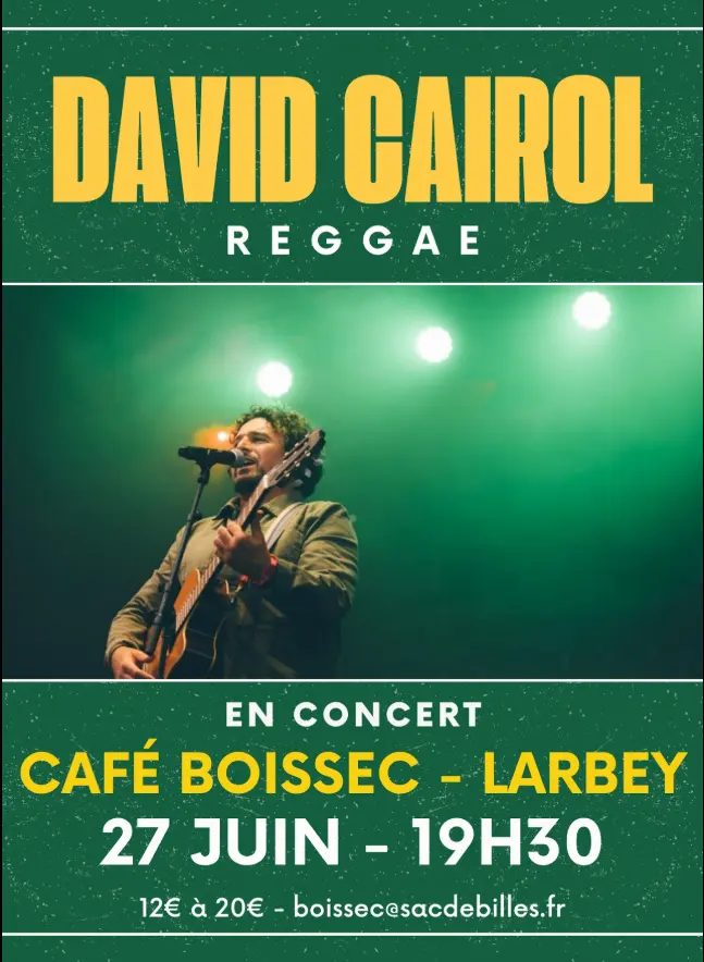 Concert D Cairol 27 JUIN Boissec