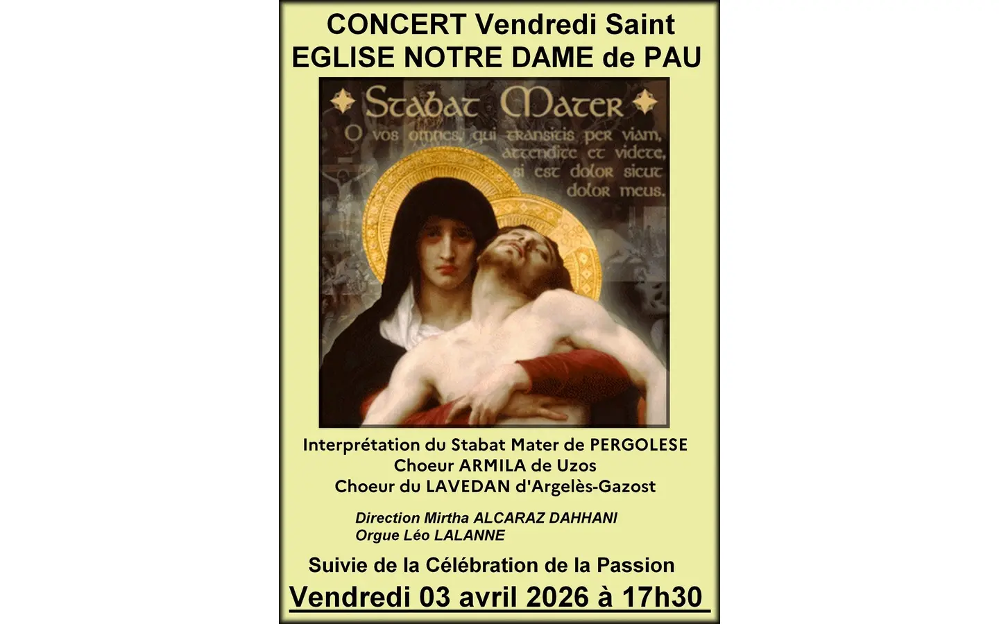 Concert Eglise Notre Dame