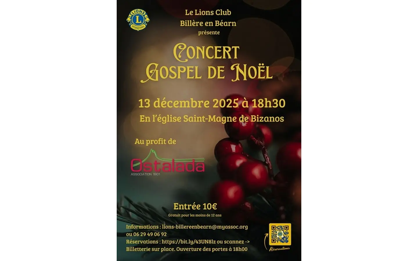 Concert Gospel de Noël