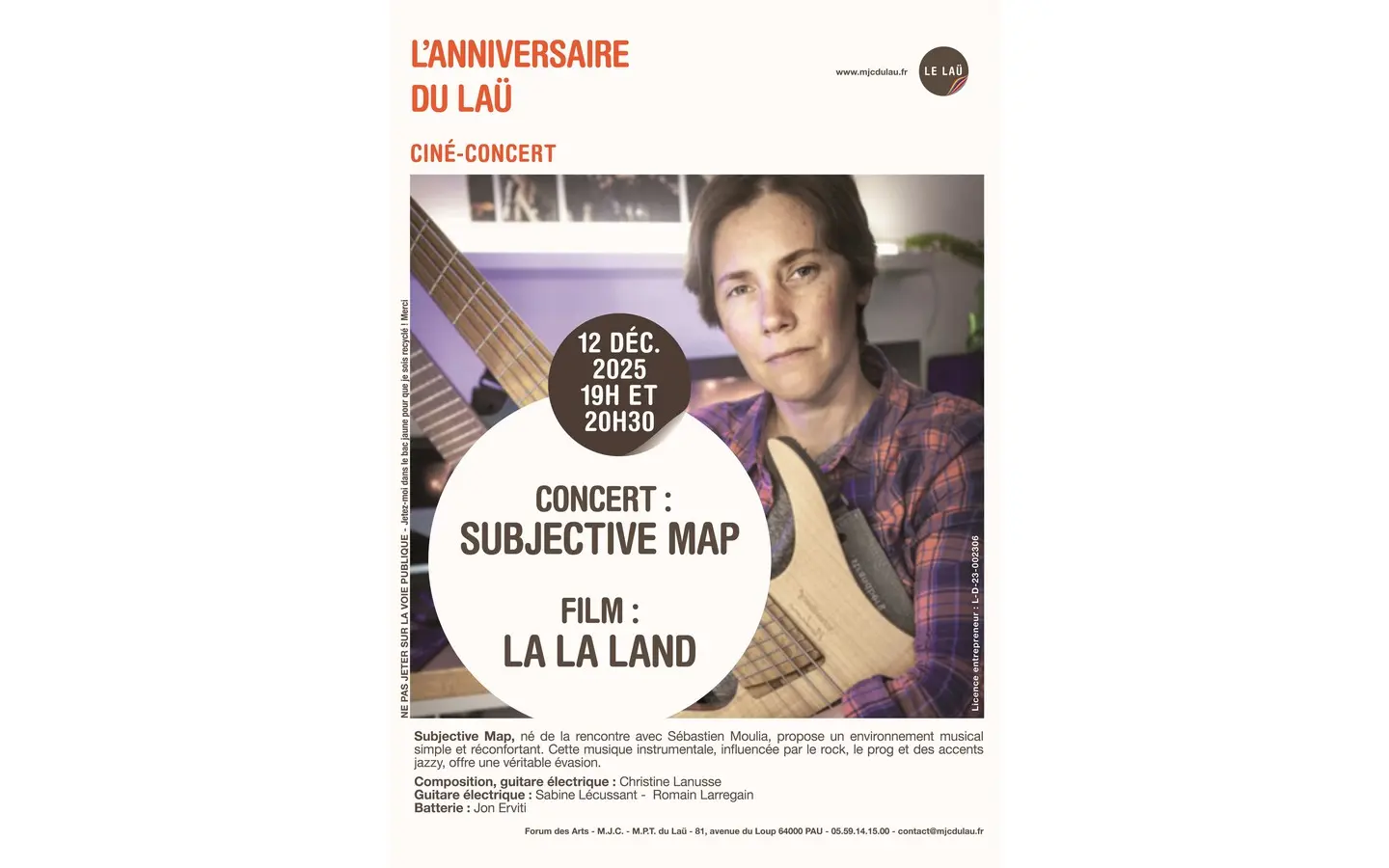 Concert Subjective Map