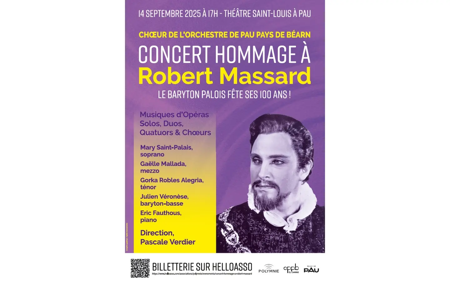Concert hommage à Robert Massard