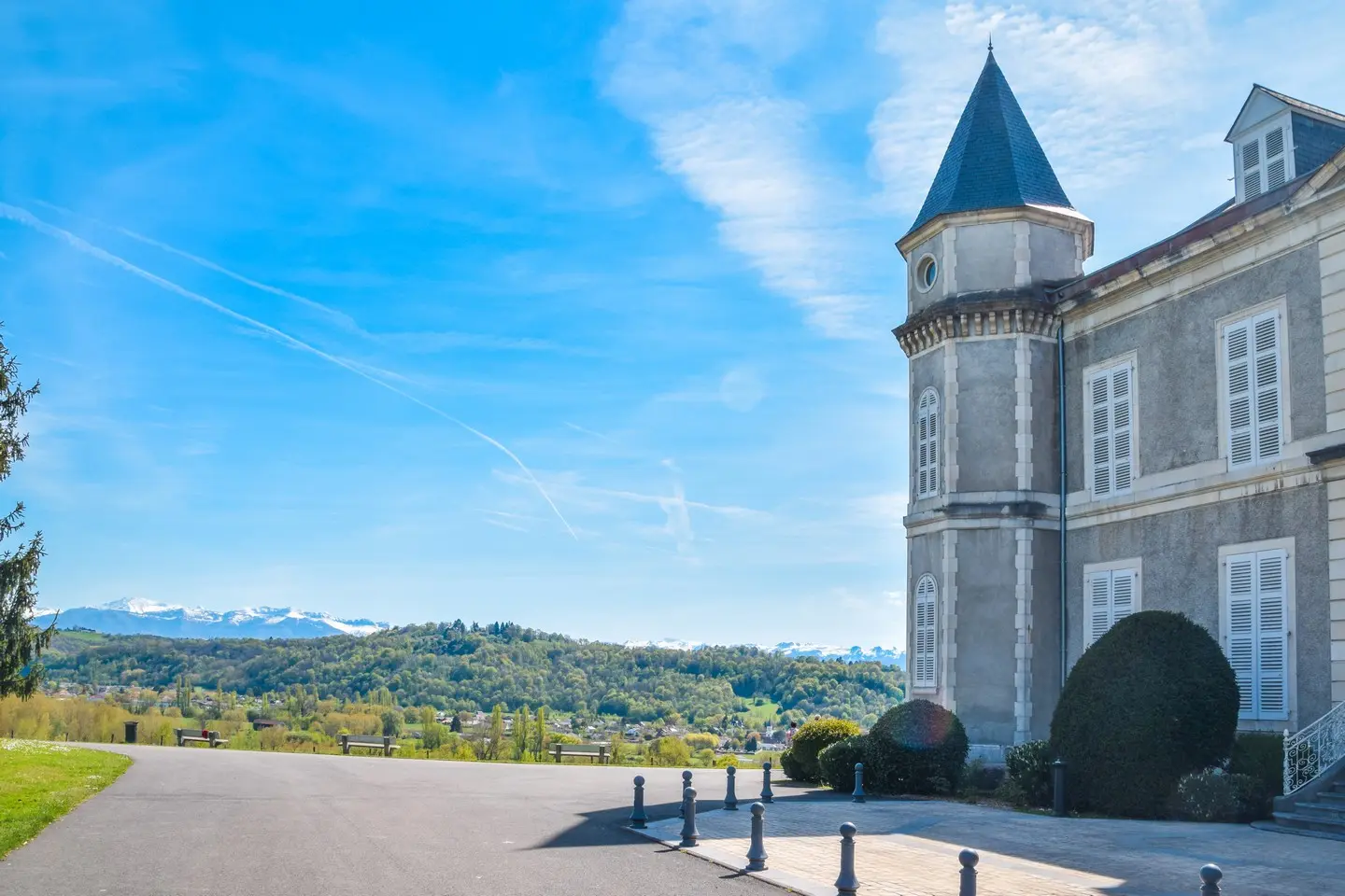 Bizanos - les hauteurs de Franqueville - Vue esplanade
