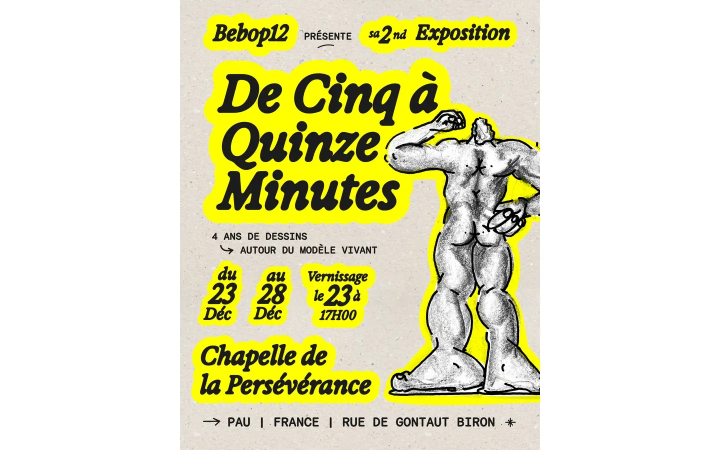 De cinq à quinze minutes