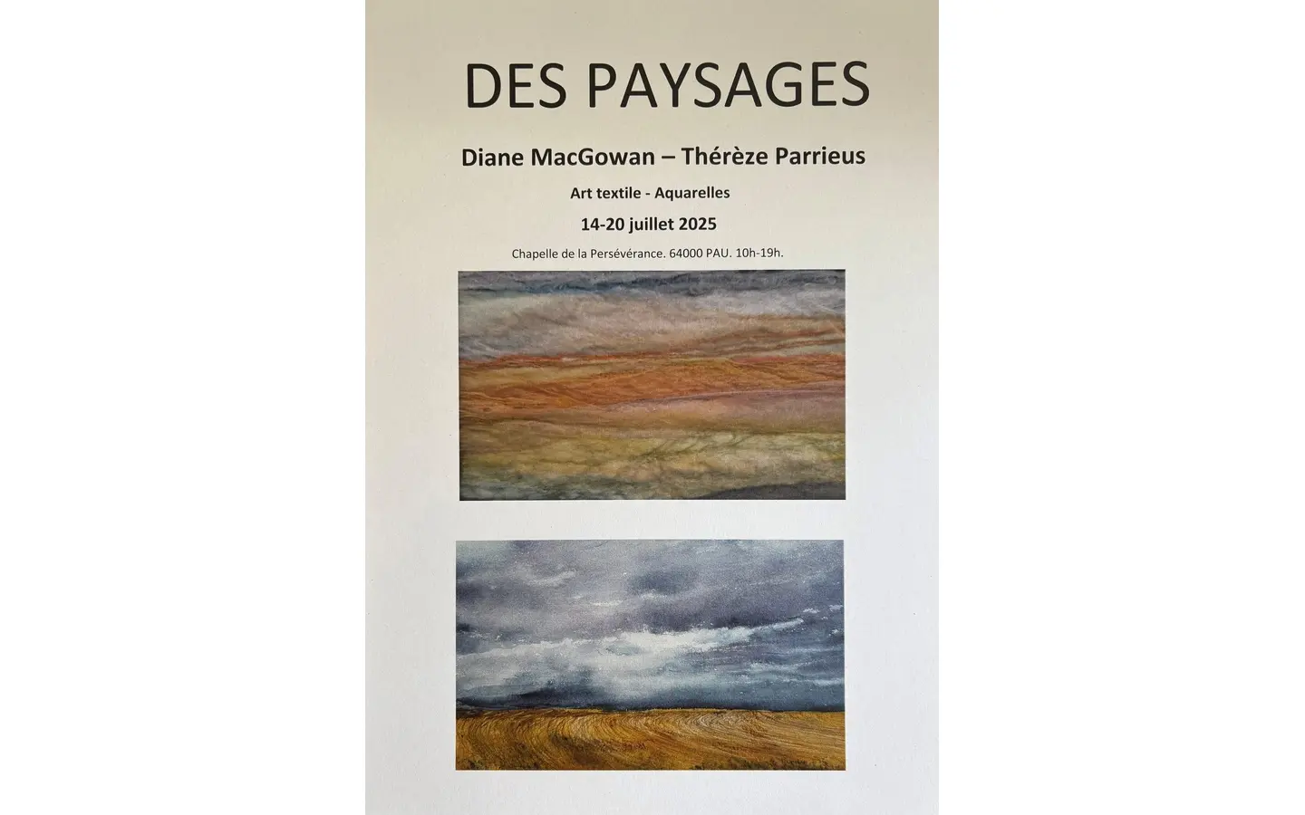Des paysages