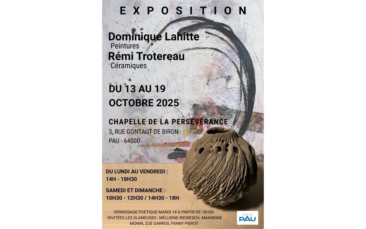 Exposition de Dominique Lahitte